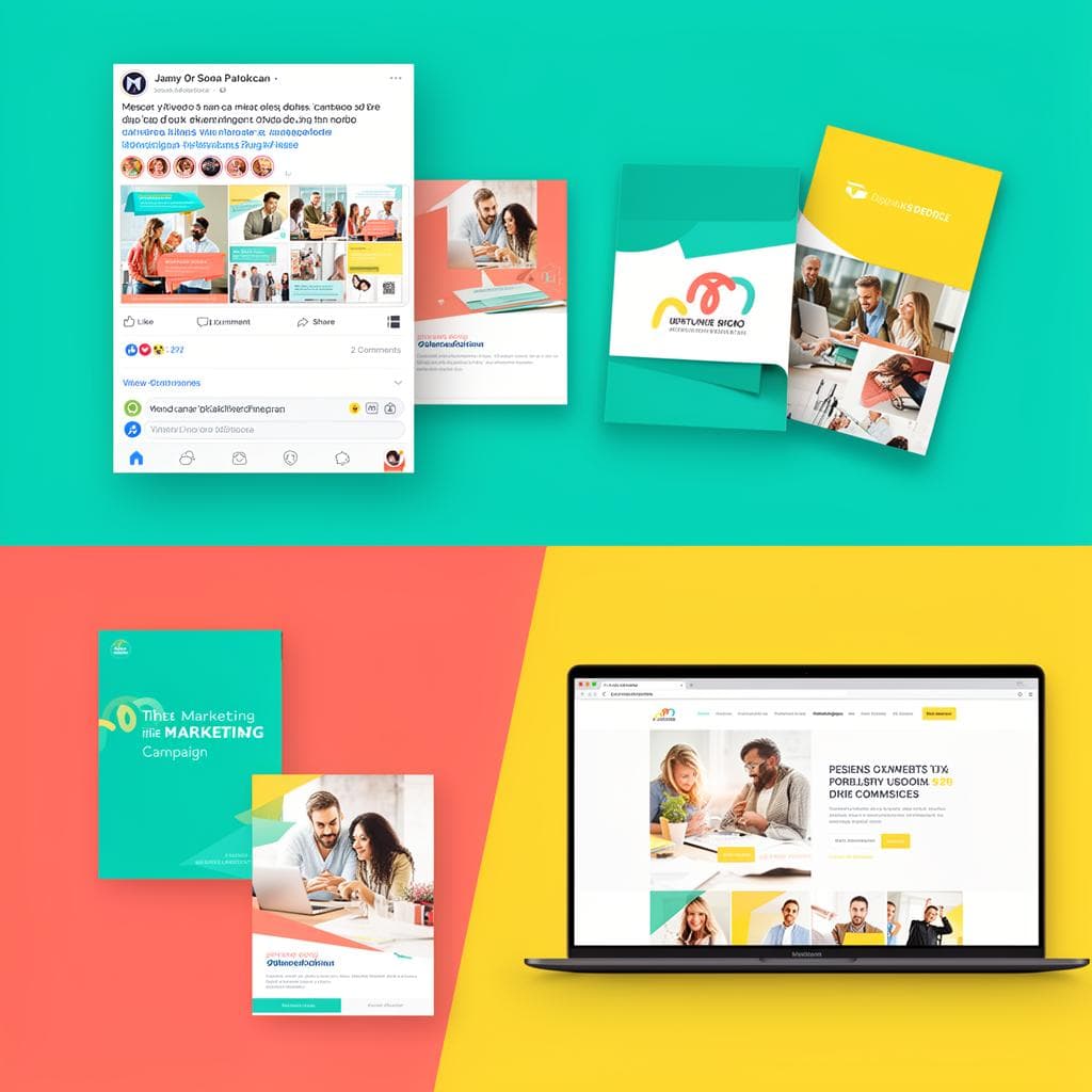 Digital Marketing Campaign - Multi-channel communication campaign for a fashion brand.